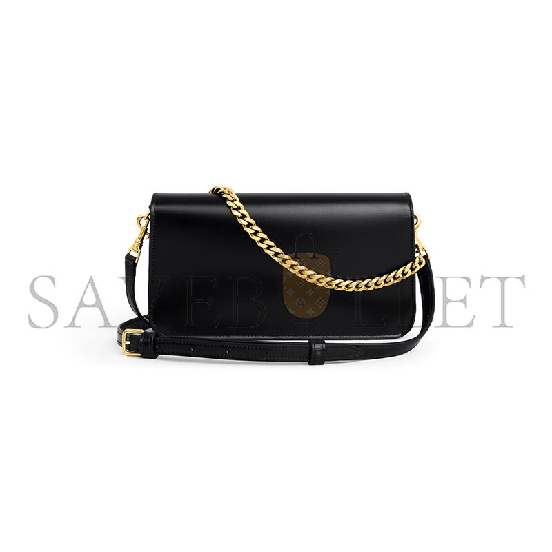 Ce1i*e multipochette in shiny calfskin 10l973gch.38no (20.5*11*4cm)